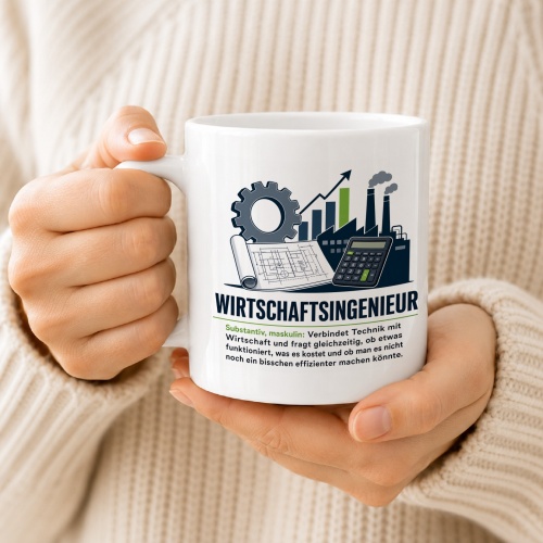 Tasse »Wirtschaftsingenieur«