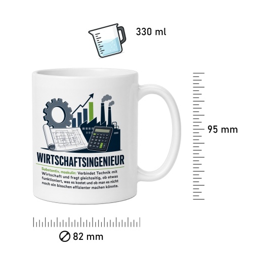 Tasse »Wirtschaftsingenieur«