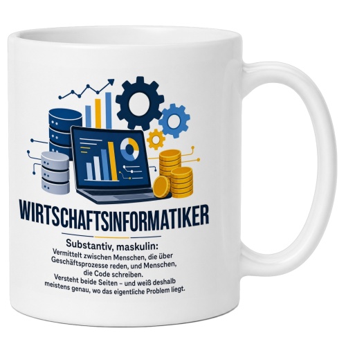 Tasse »Wirtschaftsinformatiker«