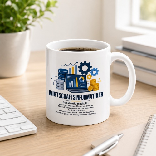 Tasse »Wirtschaftsinformatiker«