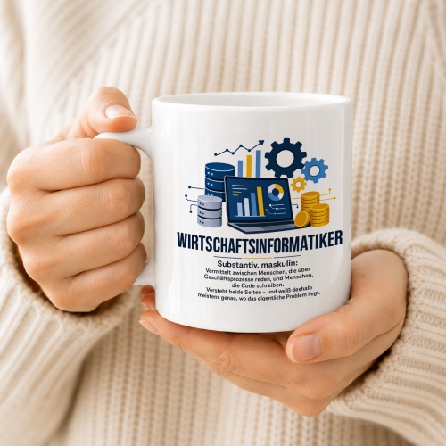 Tasse »Wirtschaftsinformatiker«