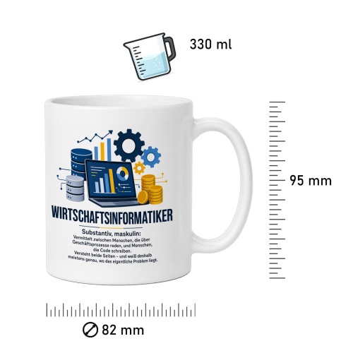 Tasse »Wirtschaftsinformatiker«