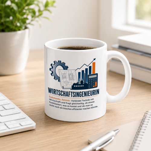 Tasse »Wirtschaftsingenieurin«