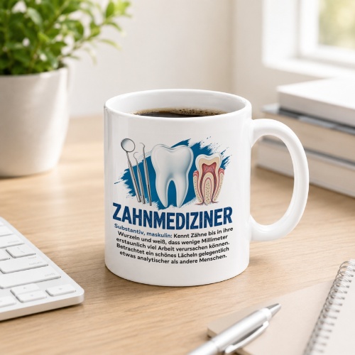 Tasse »Zahnmediziner«