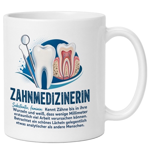 Tasse »Zahnmedizinerin«
