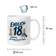 Tasse »Endlich 18 Volljährig. Zumindest auf dem Papier.«