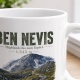 Tasse »Ben Nevis Highlands bis zum Gipfel. 1.345 m«