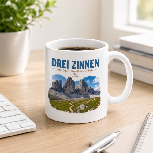 Tasse »Drei Zinnen«