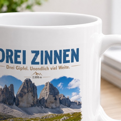 Tasse »Drei Zinnen«