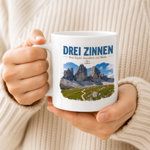 Tasse »Drei Zinnen«