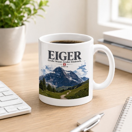 Tasse »Eiger Große Wand. Großer...