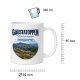 Tasse »Gaustatoppen Weitblick über Norwegen. 1.883 m«