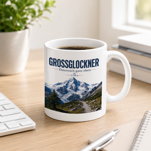 Tasse »Grossglockner Österreich ganz oben....