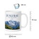 Tasse »Jungfrau Schnee, Weite, Alpenluft. 4.158 m«