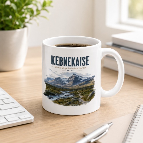 Tasse »Kebnekaise Weite Wege im hohen Norden. 2.097...