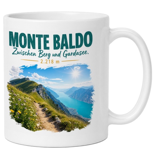 Tasse »Monte Baldo Zwischen Berg und Gardasee....
