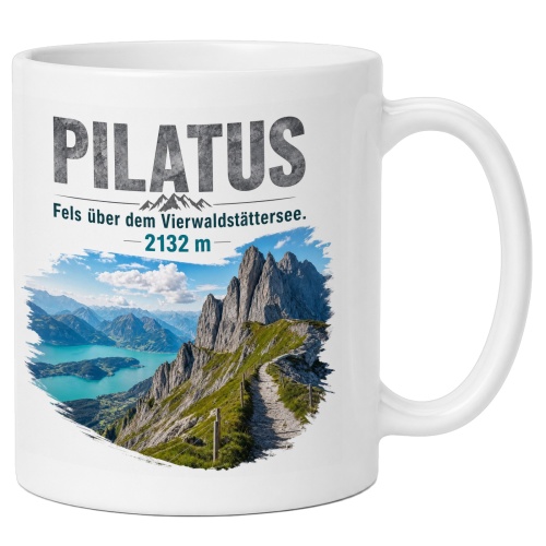Tasse »Pilatus Fels über dem...