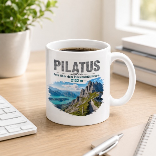 Tasse »Pilatus Fels über dem...