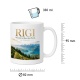 Tasse »Rigi Wandern über den Seen. 1798 m ü. M.«