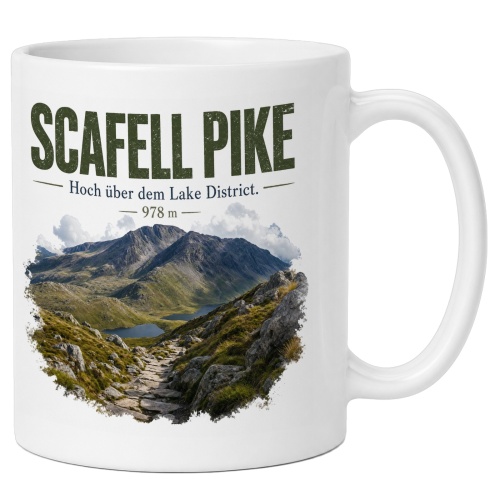 Tasse »Scafell Pike – Hoch über dem Lake...