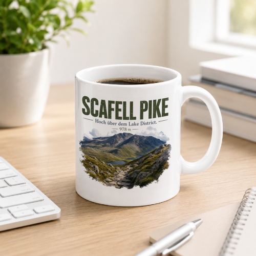 Tasse »Scafell Pike – Hoch über dem Lake...
