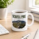 Tasse »Scafell Pike – Hoch über dem Lake District. 978 m«