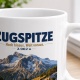 Tasse »Zugspitze Hoch hinaus. Weit voraus. 2.962 m«