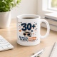 Tasse »30+ Zu jung für vernünftig. Zu alt für Ausreden.«