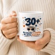 Tasse »30+ Zu jung für vernünftig. Zu alt für Ausreden.«
