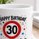 Tasse »Happy Birthday 30 Geburtstagskuchen-Ersatz zum 30.«