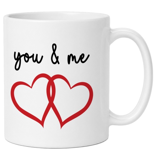 Tasse »you & me«
