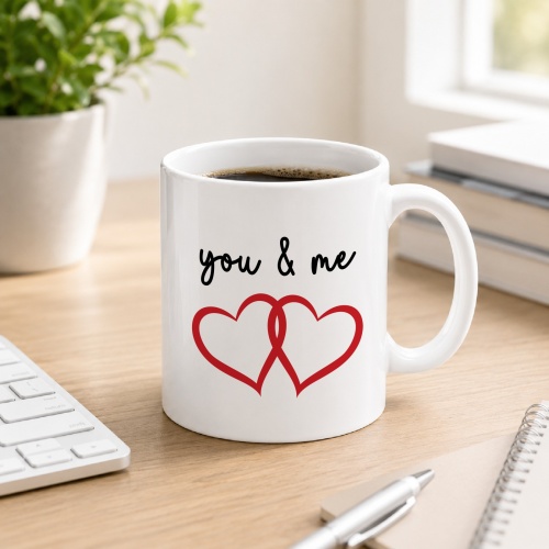 Tasse »you & me«