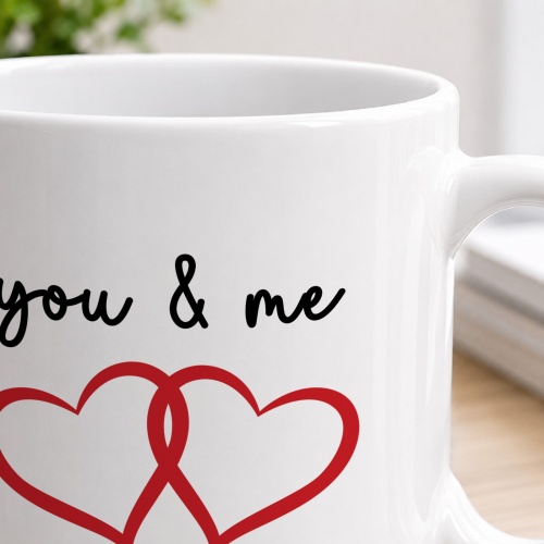Tasse »you & me«