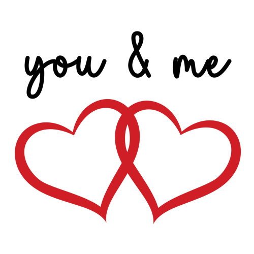Tasse »you & me«