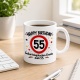 Tasse »Happy Birthday 55 Geburtstagskuchen-Ersatz zum 55.«