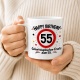 Tasse »Happy Birthday 55 Geburtstagskuchen-Ersatz zum 55.«