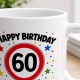 Tasse »Happy Birthday 60 Geburtstagskuchen-Ersatz zum 60.«
