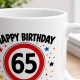 Tasse »Happy Birthday 65 – Geburtstagskuchen-Ersatz zum 65.«