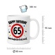 Tasse »Happy Birthday 65 – Geburtstagskuchen-Ersatz zum 65.«