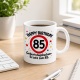 Tasse »Happy Birthday 85 Geburtstagskuchen-Ersatz zum 85.«