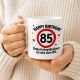 Tasse »Happy Birthday 85 Geburtstagskuchen-Ersatz zum 85.«