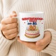 Tasse »Geburtstagskuchen-Ersatz zum 80.«