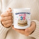 Tasse »Geburtstagskuchen-Ersatz zum 35.«