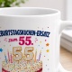 Tasse »Geburtstagskuchen-Ersatz zum 55.«