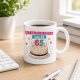 Tasse »Geburtstagskuchen-Ersatz zum 65.«