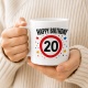 Tasse »Happy Birthday 20«