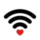 Tasse »WLAN Herz«