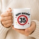 Tasse »Happy Birthday 35«