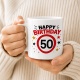 Tasse »Happy Birthday 50«