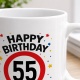 Tasse »Happy Birthday 55«